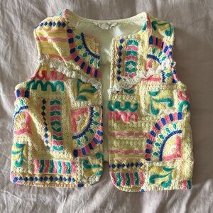 Louise Misha 8Y Embroidered Vest